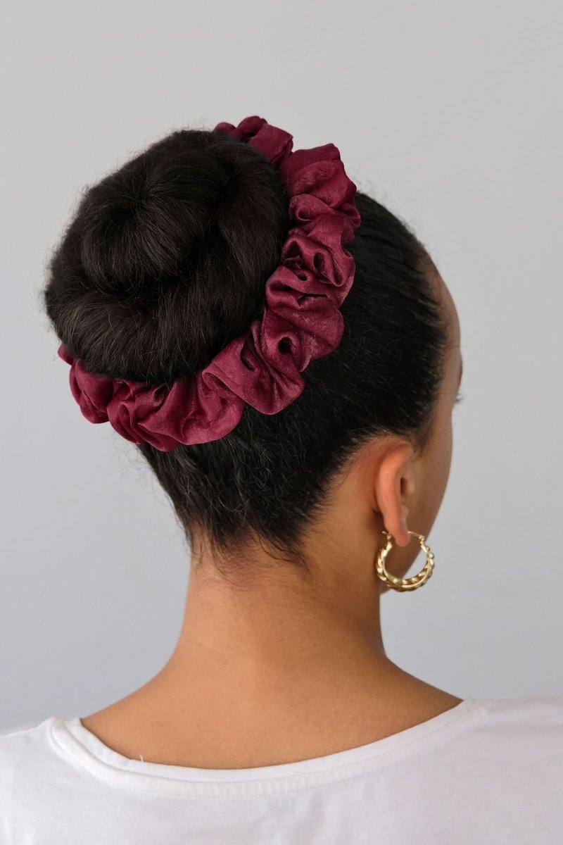 Stone Scrunchie Carmine 12cm - TURBRAND