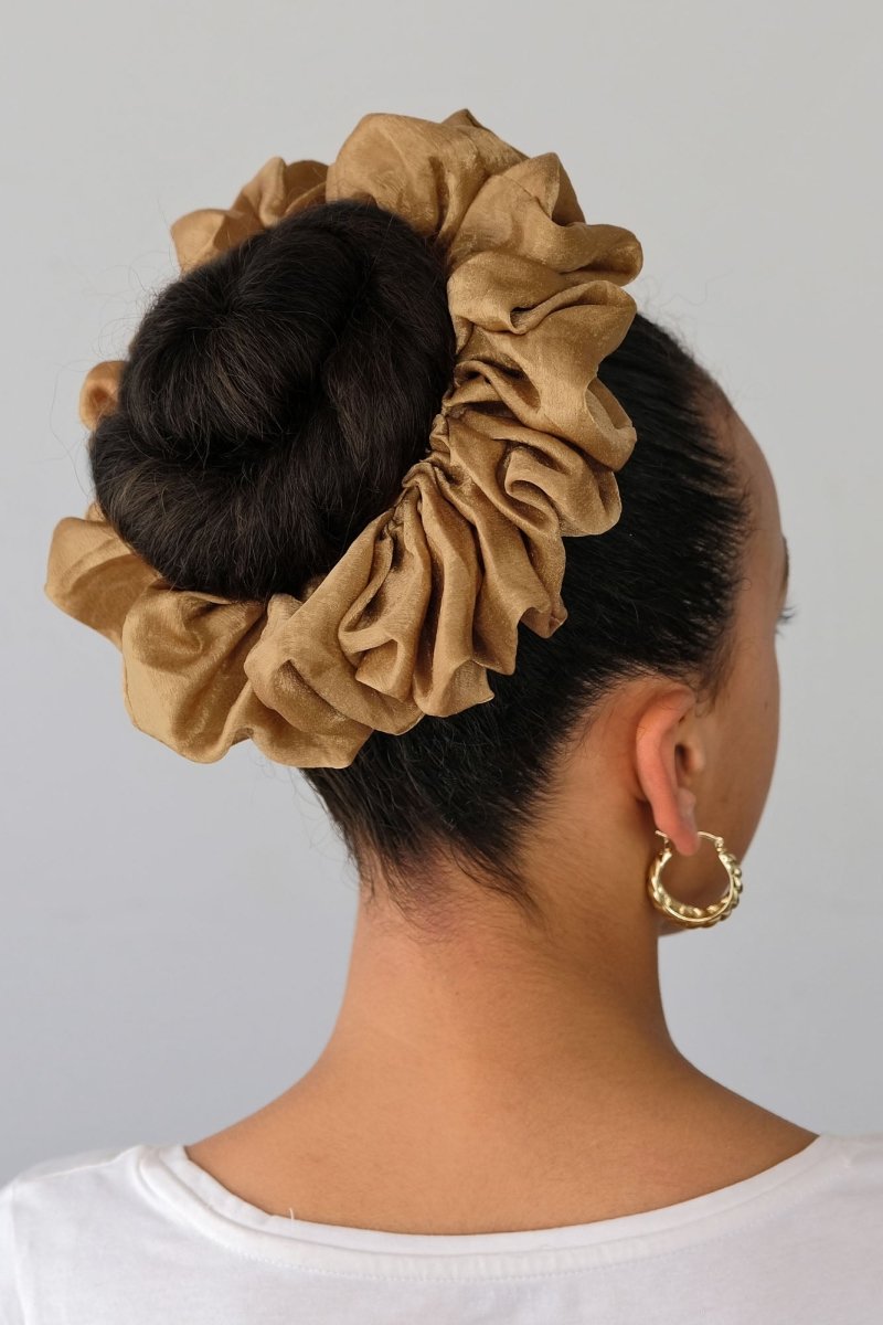 Stone Scrunchie Dijon 18cm - TURBRAND