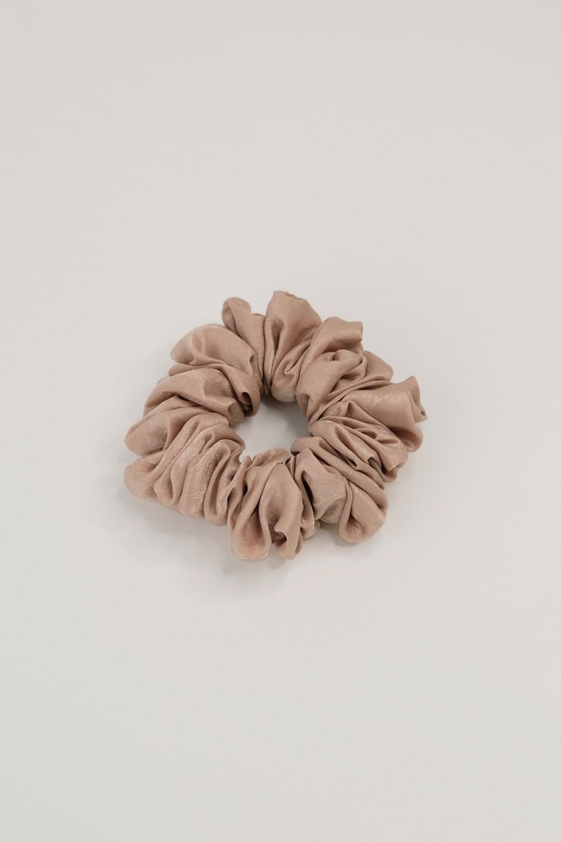 Stone Scrunchie Ecru 12cm - TURBRAND