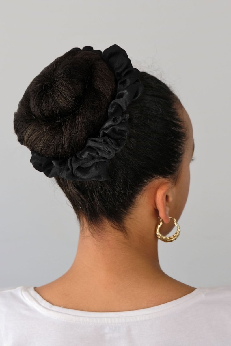 Stone Scrunchie Midnight 12cm - TURBRAND