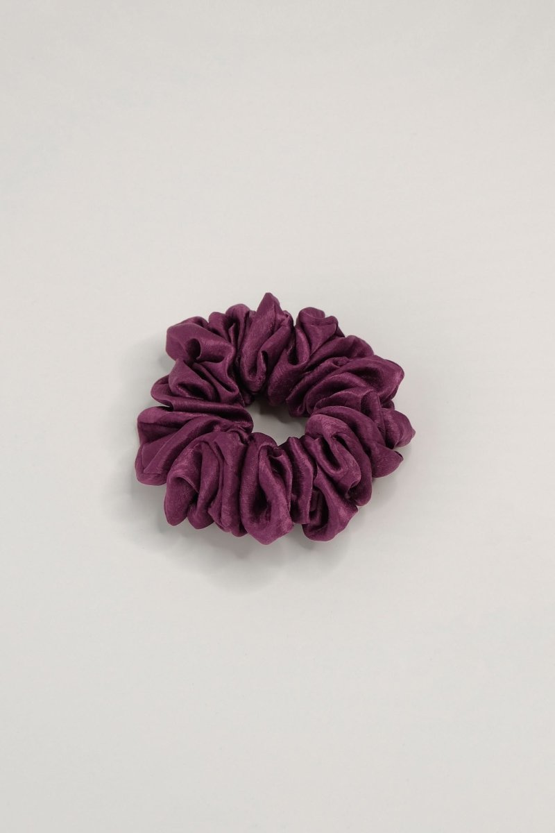 Stone Scrunchie Mulberry 12cm - TURBRAND