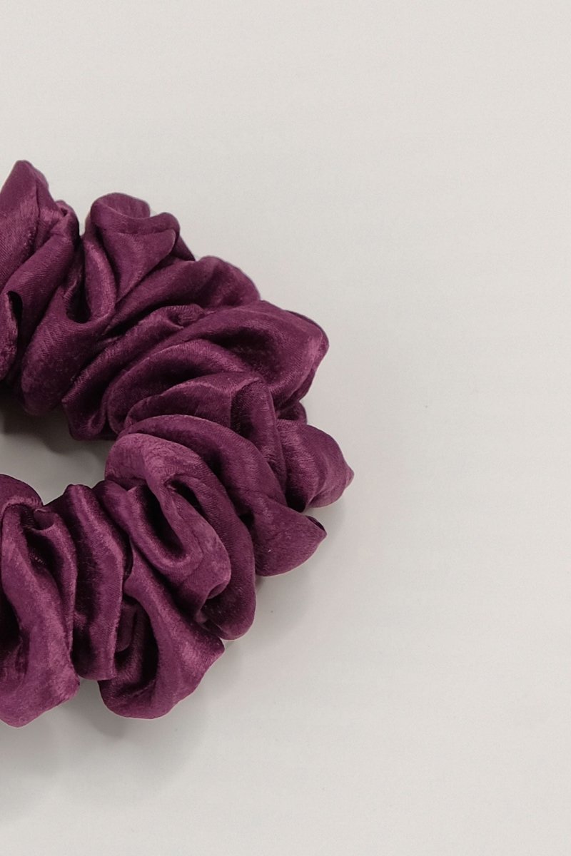Stone Scrunchie Mulberry 12cm - TURBRAND