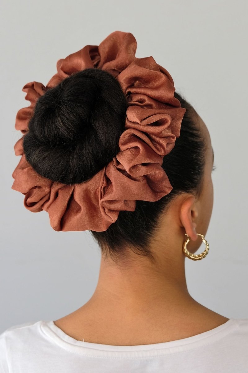 Stone Scrunchie Rust 18cm - TURBRAND