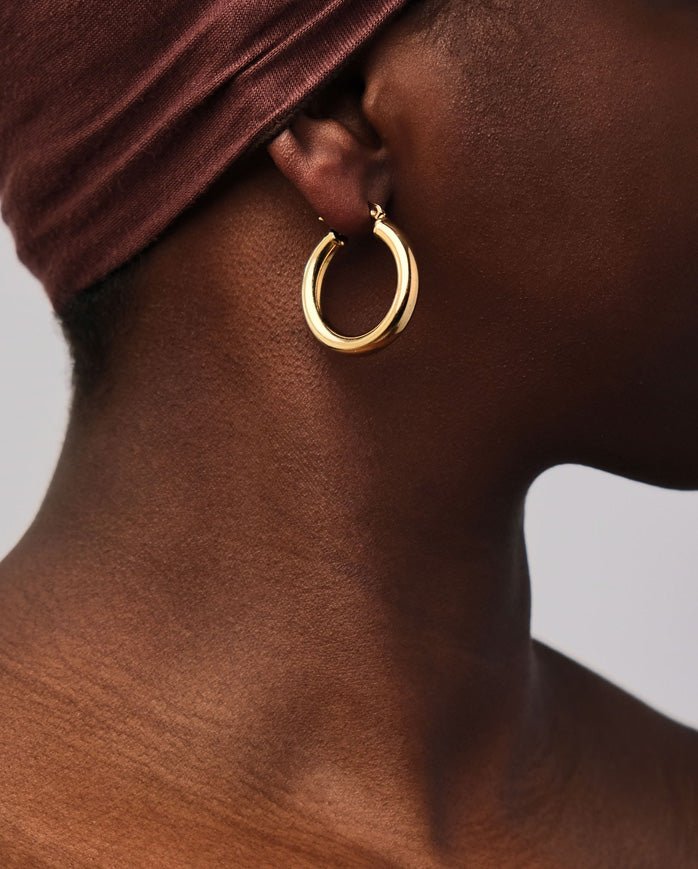 Thick Hoop Earrings - TURBRAND