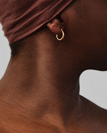 Thin Hoop Earrings - TURBRAND