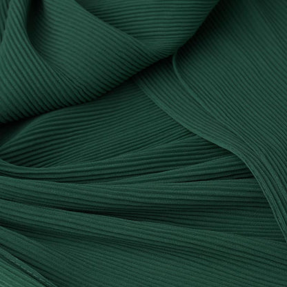 Pleated Headwrap in Pine Green - TURBRAND