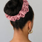 Stone Scrunchie Blush 12cm - TURBRAND