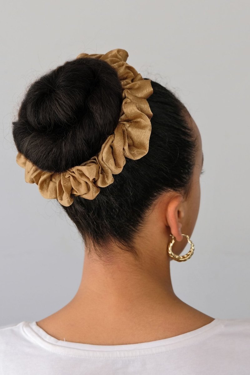 Stone Scrunchie Dijon 12cm - TURBRAND