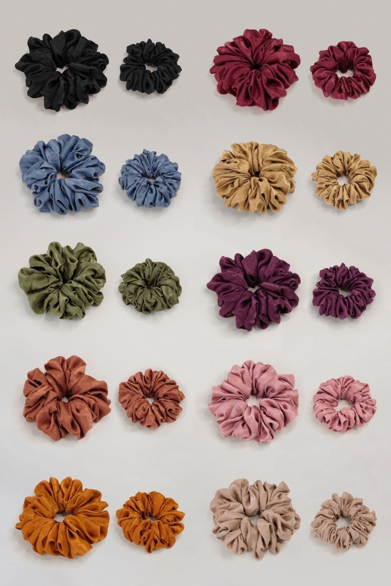 Stone Scrunchie Dijon 12cm - TURBRAND